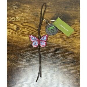 Vera Bradley Wicked Glinda Upland Bag Charm Tag Butterfly